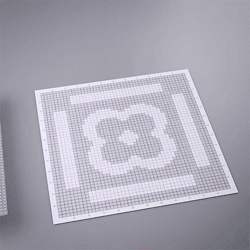 KALOS Box: Build Your Own Pixel Art (42 × 42 cm)