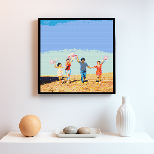 KALOS Box: Build Your Own Pixel Art (42 × 42 cm)