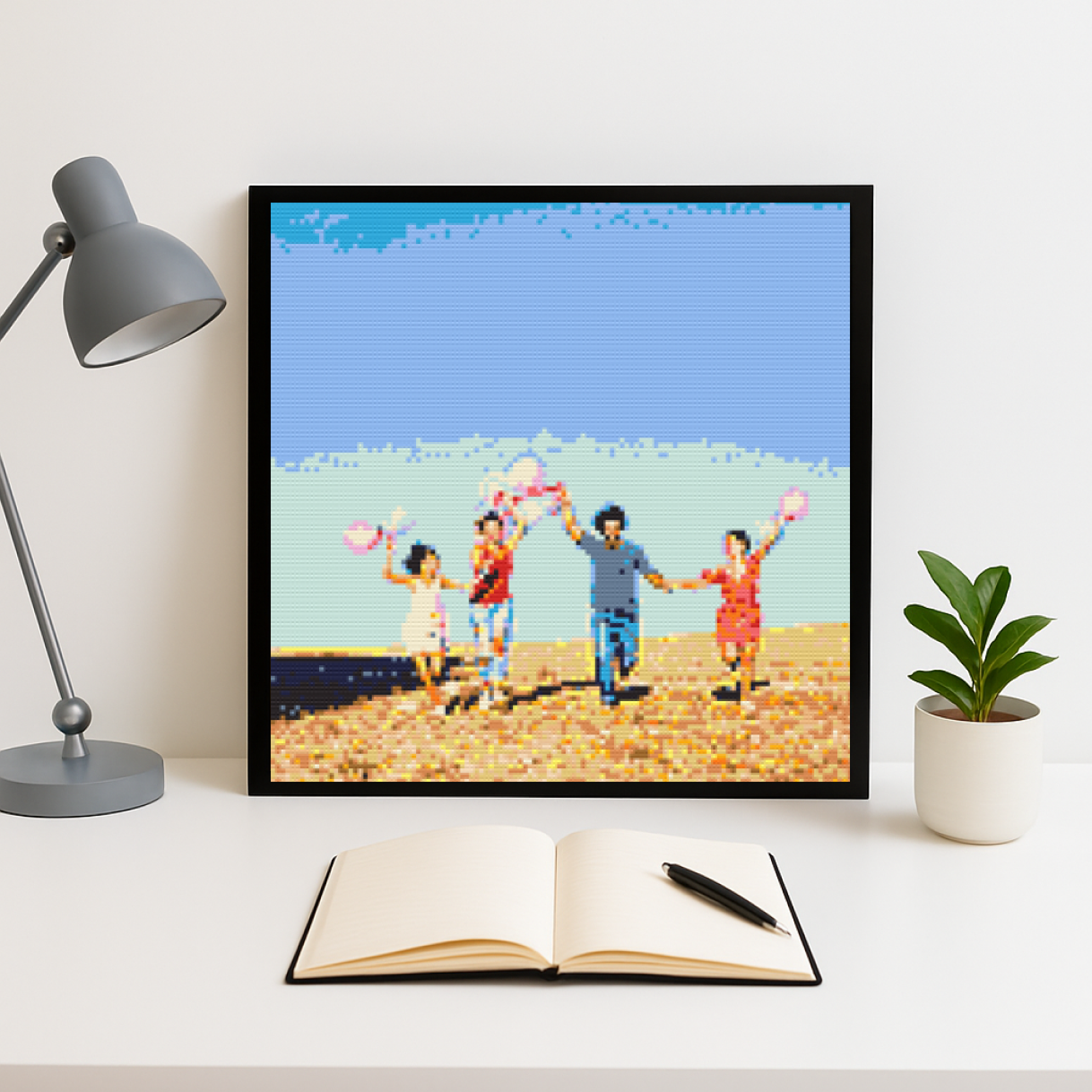 KALOS Box: Build Your Own Pixel Art (42 × 42 cm)