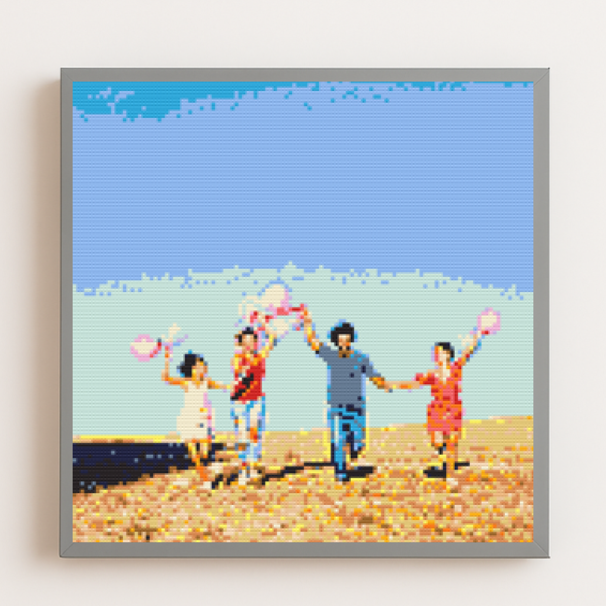 KALOS Box: Build Your Own Pixel Art (42 × 42 cm)