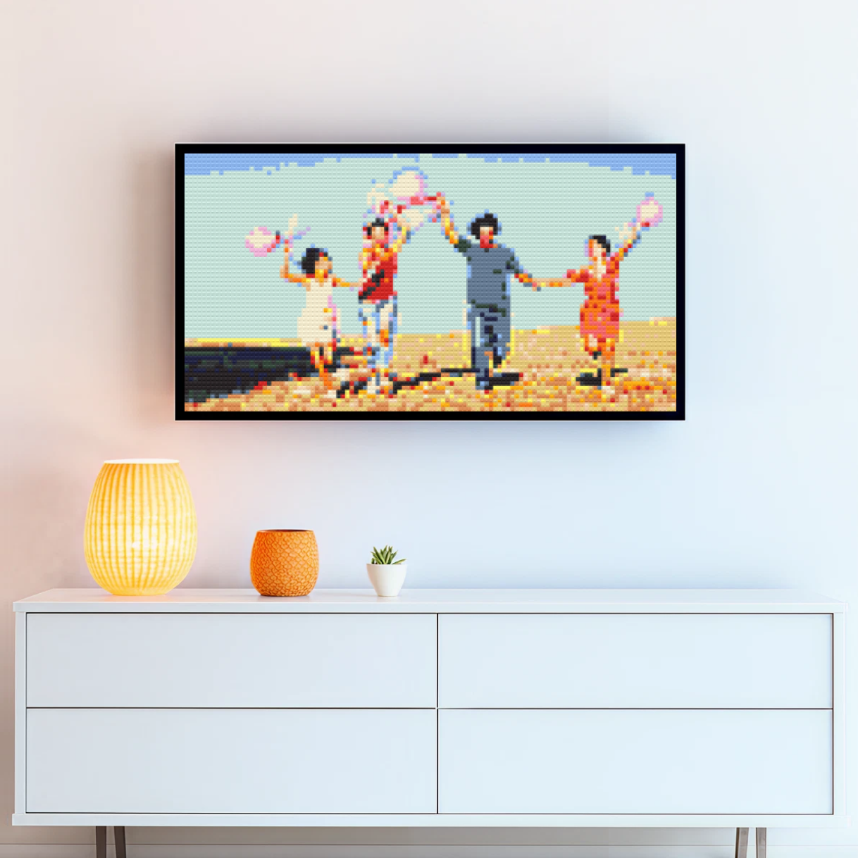 KALOS Box: Build Your Own Pixel Art (80 x 42 cm)