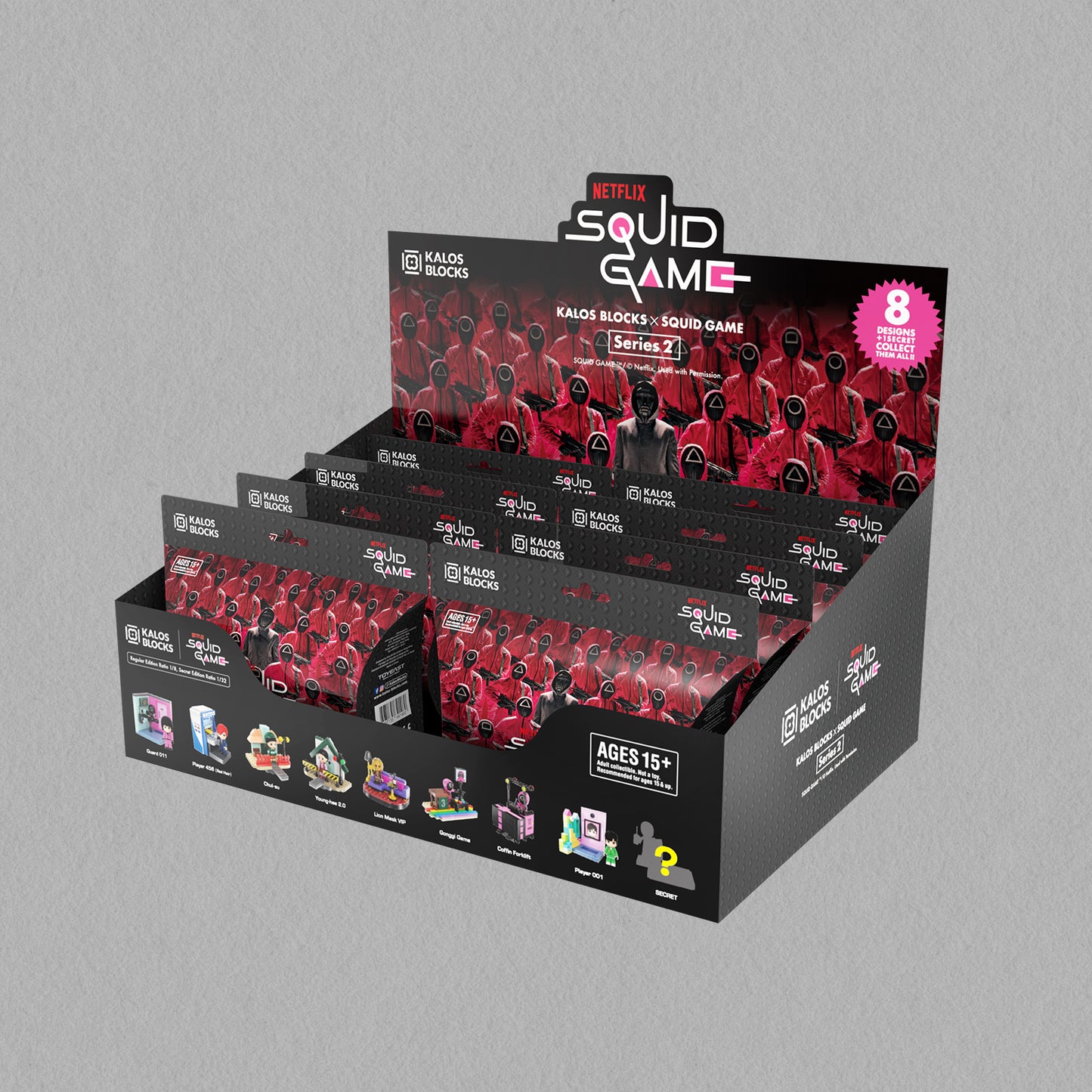 KALOS x Squid Game 3 Blind Box Series 2