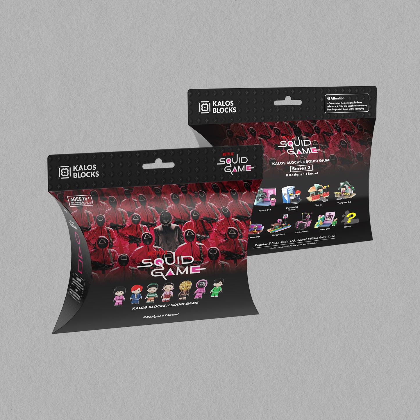 KALOS x Squid Game 3 Blind Box Series 2