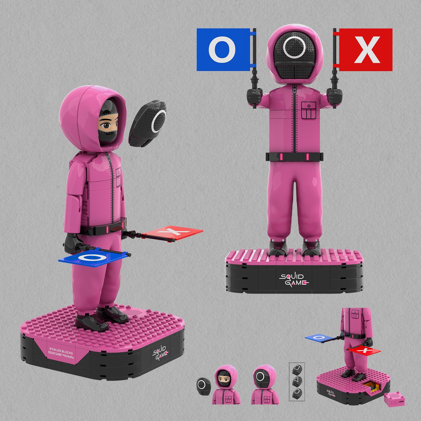 KALOS x Squid Game 3 Jumbo Worker