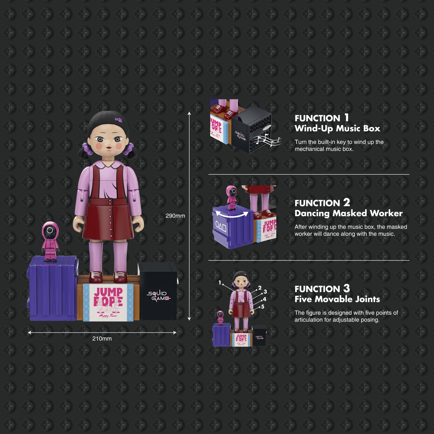 KALOS x Squid Game 3 Jumbo Young-hee 2.0