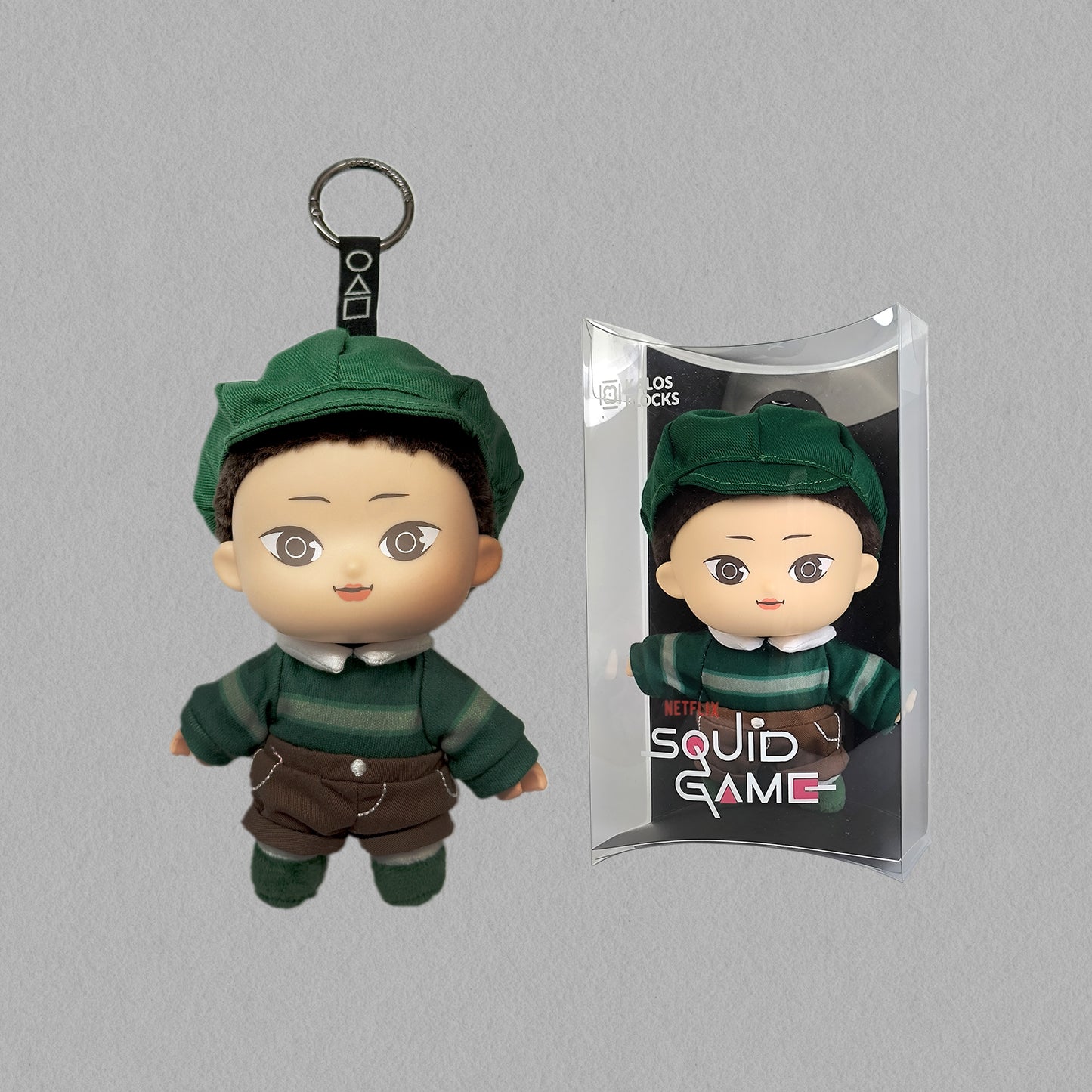 KALOS x Squid Game 3 Plush Keychain