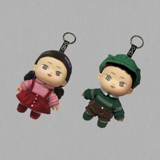 KALOS x Squid Game 3 Plush Keychain