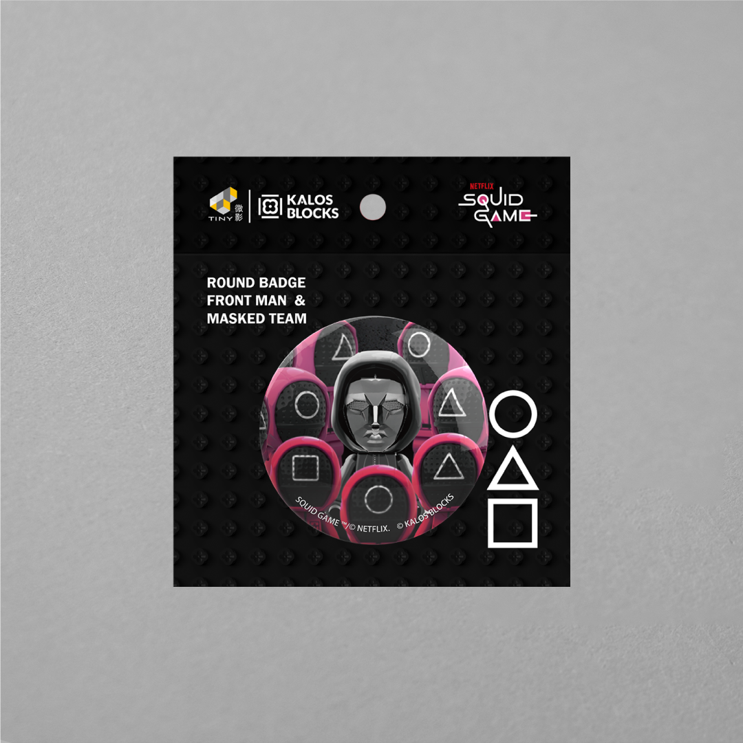 KALOS x Squid Game 2 Round Badge