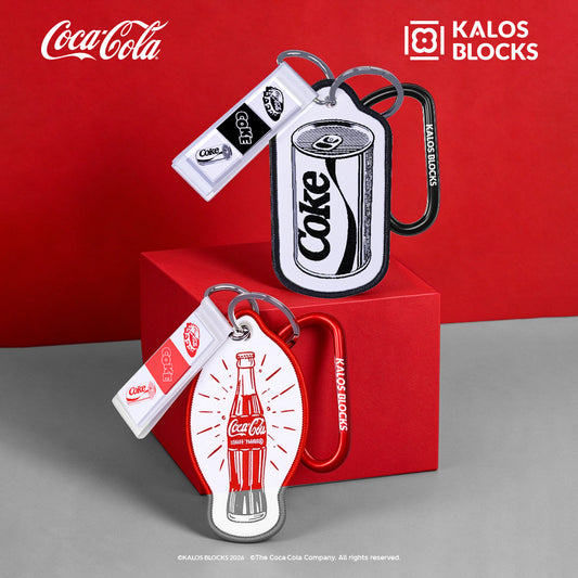 Coca-Cola™ LUB LUB Embroidered Keychain