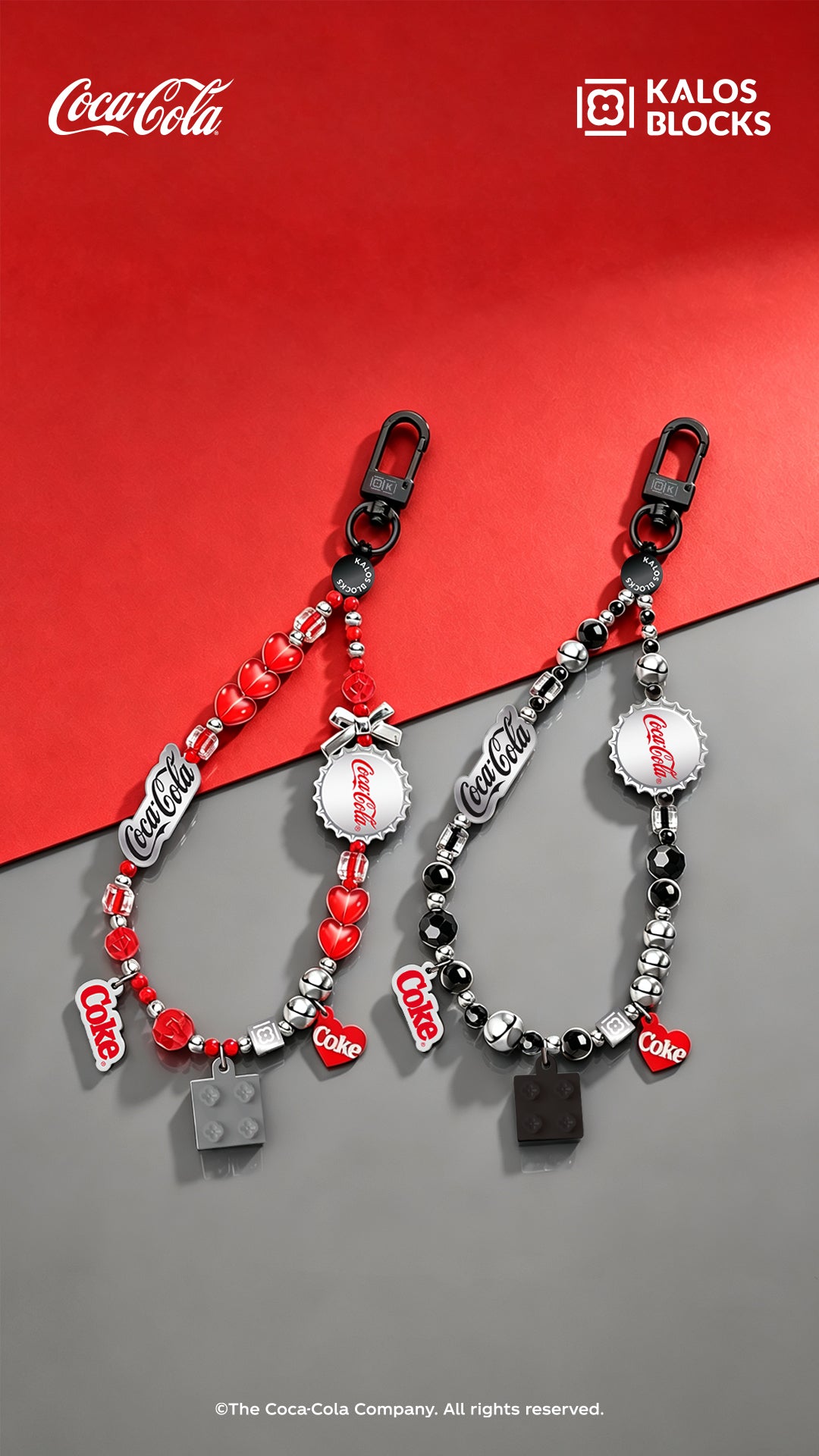 Coca-Cola™ Series - Beaded Phone Charm
