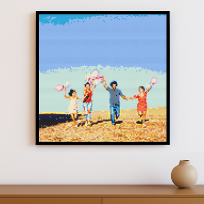 KALOS Box: Build Your Own Pixel Art (80 × 80 cm)