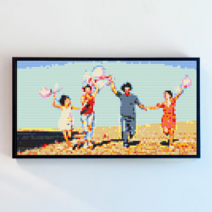 KALOS Box: Build Your Own Pixel Art (80 x 42 cm)
