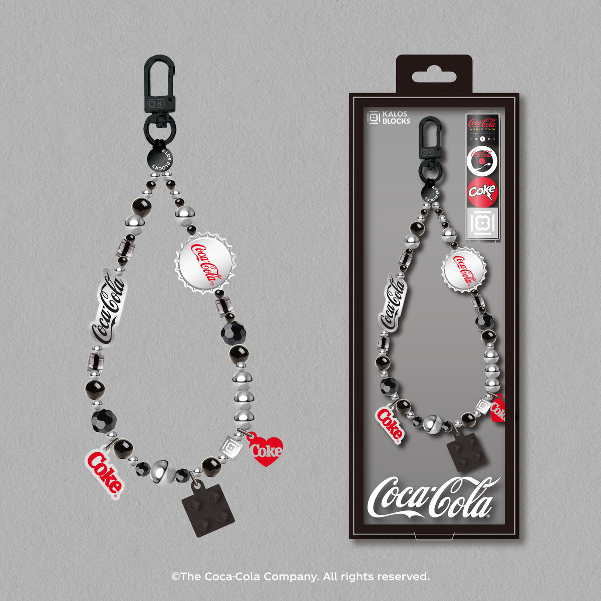 Coca-Cola™ Series - Beaded Phone Charm