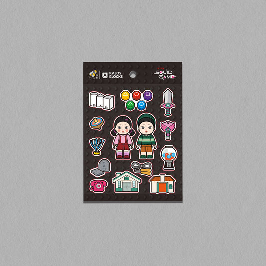KALOS x Squid Game A5 Stickers