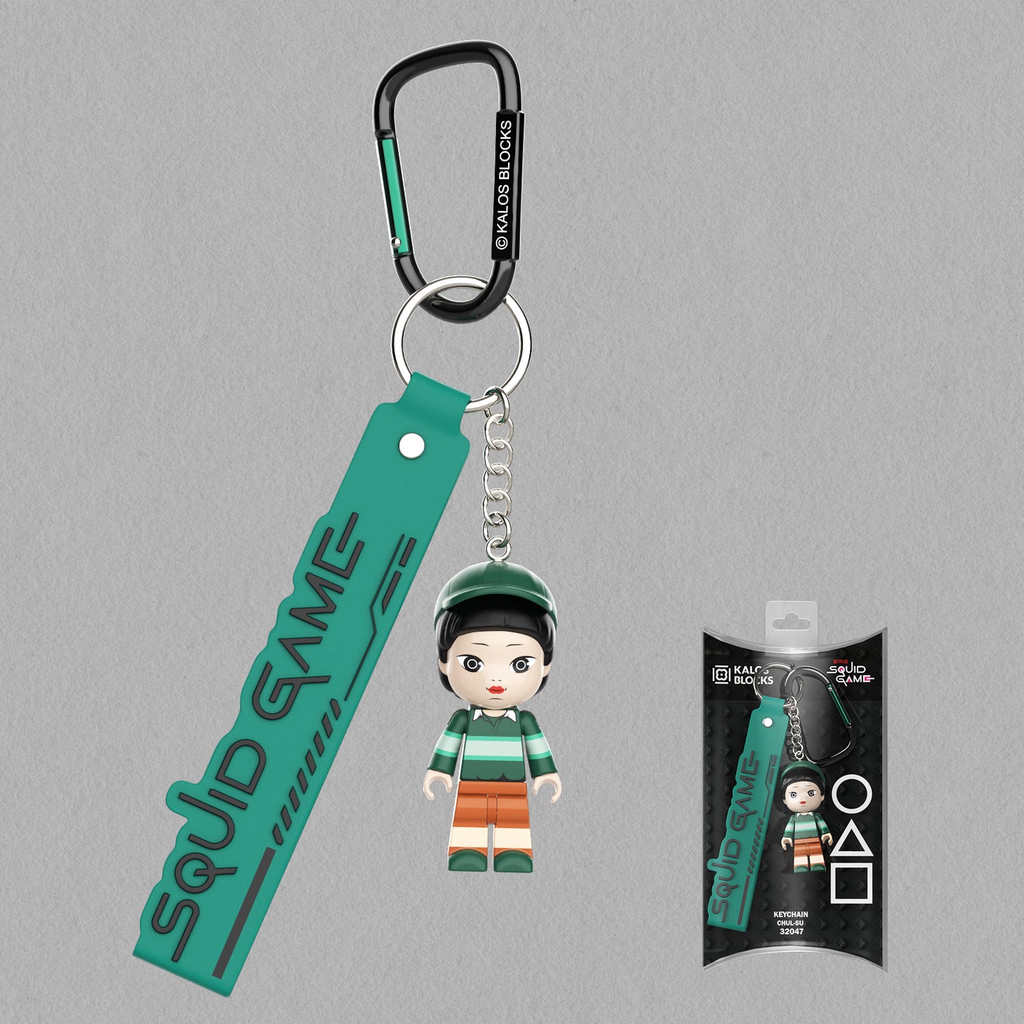 KALOS x Squid Game 3 Key Chain