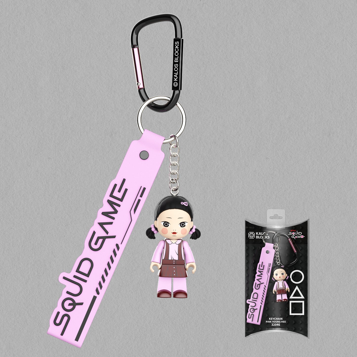 KALOS x Squid Game 3 Key Chain