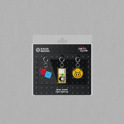 KALOS x Squid Game 3 Metal Charm