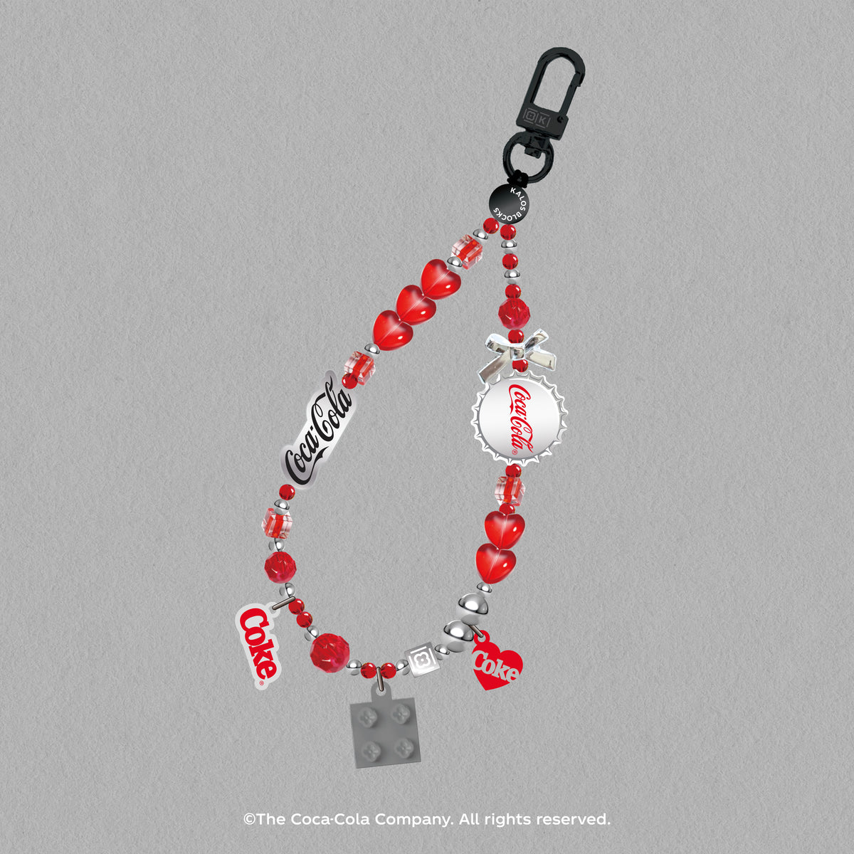 Coca-Cola™ Series - Beaded Phone Charm