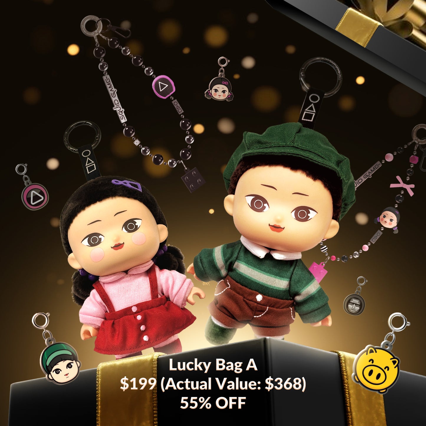 [Lucky Bag A✨] KALOS x Squid Game Series