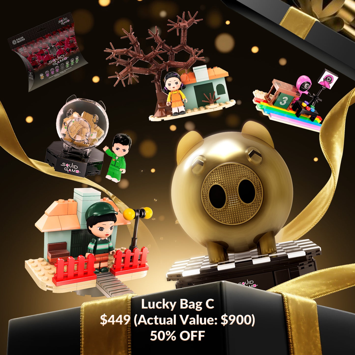 [Lucky Bag C✨] KALOS x Squid Game Series